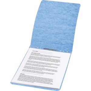 ACCO PRESSTEX Report Covers, Top Binding for Letter Size Sheets, 2" Capacity, Light Blue