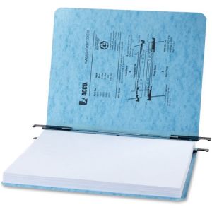 Wholesale Data Binders: Discounts on ACCO PRESSTEX Hanging Report Covers, Letter Size Sheets, 2" Capacity, Light Blue ACC35072