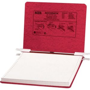 Wholesale Data Binders: Discounts on ACCO PRESSTEX Covers w/ Hooks, Unburst, 9 1/2" x 11" Sheets, Executive Red ACC54119