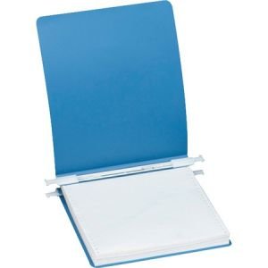 Wholesale Data Binders: Discounts on ACCO 23 pt. ACCOHIDE Covers with Storage Hooks, For Unburst Sheets, 11" x 8 1/2" Sheet Size, Blue ACC56123