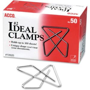 Wholesale Paper Clips & Fasteners: Discounts on Acco Ideal Butterfly Clamps ACC72643