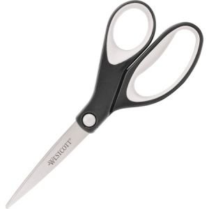 Wholesale Scissors: Discounts on Acme United KleenEarth Soft Handle Scissors ACM15588