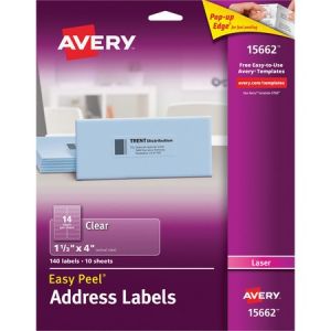Wholesale Address & Mailing Labels: Discounts on Avery Easy Peel Mailing Label AVE15662