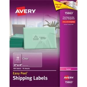Wholesale Address & Mailing Labels: Discounts on Avery Easy Peel Mailing Label AVE15663