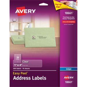 Wholesale Address & Mailing Labels: Discounts on Avery Easy Peel Mailing Label AVE18661