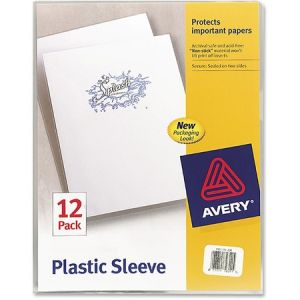 Wholesale Accessories: Discounts on Avery Plastic Sleeves AVE72311