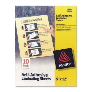 Wholesale Accessories: Discounts on Avery Self-Adhesive Lamination AVE73603