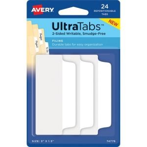 Wholesale Accessories: Discounts on Avery® Filing Ultra Tabs AVE74776