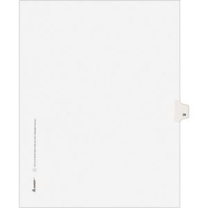 Avery Individual Legal Exhibit Dividers - Allstate Style