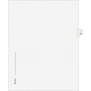 Avery Individual Legal Exhibit Dividers - Allstate Style