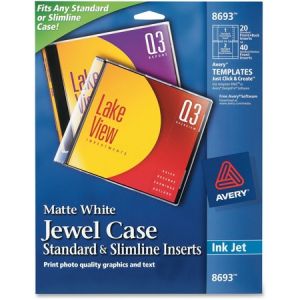 Wholesale Accessories: Discounts on Avery Jewel Case Insert AVE8693