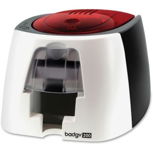 Evolis Badgy200 Plastic ID Card Solution With ID Software For Tamper Proof Professional Custom ID s On Demand Near To Edge Printing