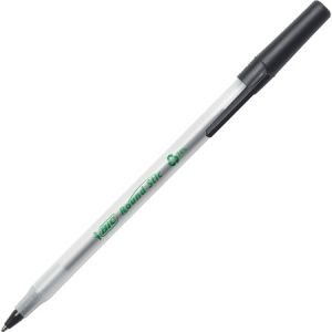 Wholesale Ballpoint Pens: Discounts on ecolutions Recycled Round Stic Ballpoint Pen BICGSME509BK