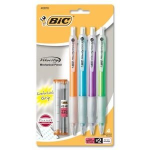 Wholesale BIC Velocity Comfort Grip Mechanical Pencil: Discounts on BIC Mechanical Pencils BICMVP41BLK