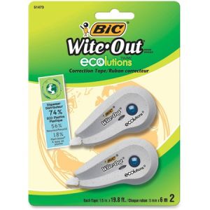 Wholesale BIC Wite-Out Correction Tape: Discounts on BIC Correction Supplies BICWOETP21