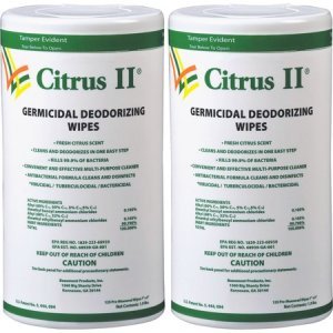 Citrus II Deodorizing Germicidal Wipes