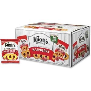 Wholesale Snacks & Cookies: Discounts on Knott s Biscomerica Raspberry Cookies BSC59636