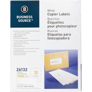 Business Source Shipping Labels