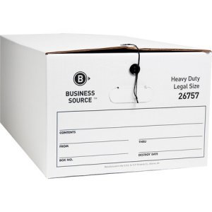 Business Source String/Button Medium Duty Storage Box