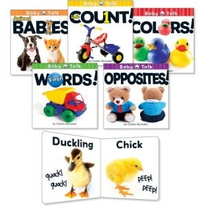 Rourke Educational Baby Talk Board Book Set Printed Book