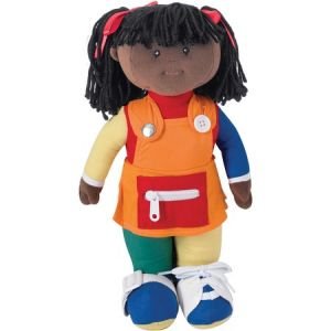 Children s Factory Learn to Dress - African American Girl