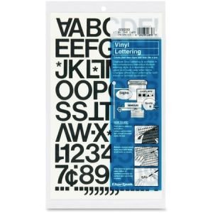 Wholesale Chartpak Vinyl Letters/Numbers: Discounts on Chartpak Vinyl Helvetica Style Letters/Numbers CHA01030