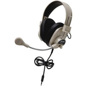 Califone Deluxe Stereo Headset With To Go Plug