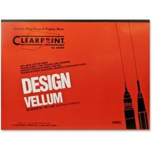 Wholesale Art/Writing Pads & Sheets: Discounts on Clearprint Design Velum Pad CLE10001422