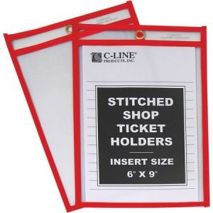 C-Line Hanging Strap Shop Ticket Holder