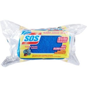 S.O.S All Surface Scrubber Sponge