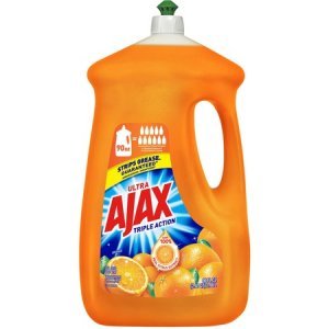 AJAX Triple Action Orange Dish Liquid - 90 fl. oz. Bottle