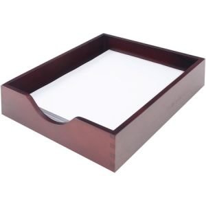 Wholesale Wood Desk Trays: Discounts on Carver Mahogany Desk Tray CVRCW07213