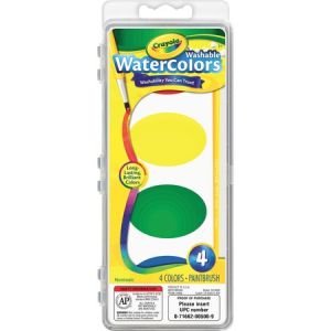 Wholesale Crayola BULK Paints: Discounts on Crayola Washable Nontoxic 4 Watercolor Set CYO530500