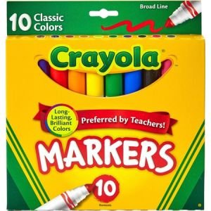 Wholesale Crayola BULK Art Markers: Discounts on Crayola Classic Colors Broad Line Markers CYO587722
