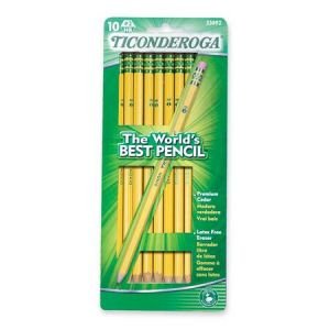 Wholesale Wood Pencils: Discounts on Ticonderoga No. 2 Soft Pencils DIX33892