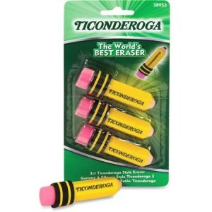 Wholesale Erasers: Discounts on Ticonderoga Style Eraser DIX38953