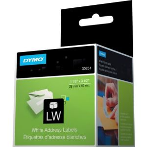 Wholesale Address Labels: Discounts on Dymo White Address Labels DYM30251