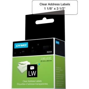 Wholesale Address Labels: Discounts on Dymo Clear Address Labels DYM30254