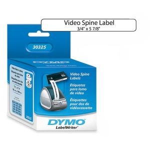Wholesale Video Tape Labels: Discounts on Dymo LabelWriter Video Spine Labels DYM30325