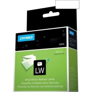 Wholesale Address Labels: Discounts on Dymo LW Return Address Labels 3/4" x 2" DYM30330