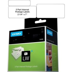 Wholesale Mailing Labels: Discounts on Dymo 3-part Return Address PC Postage Labels DYM30383