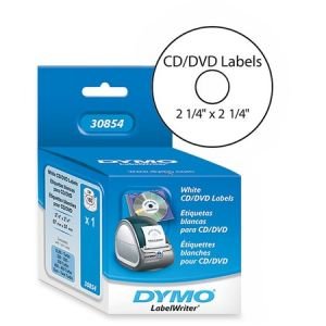 Wholesale Optical Disc Labels: Discounts on Dymo LabelWriter CD/DVD Labels DYM30854