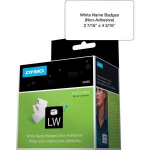 Wholesale Name Badge Labels: Discounts on Dymo Non-Adhesive LabelWriter Name Badge Labels DYM30856