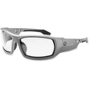 Ergodyne Fog-Off Clear Lens/Gray Frm Safety Glasses