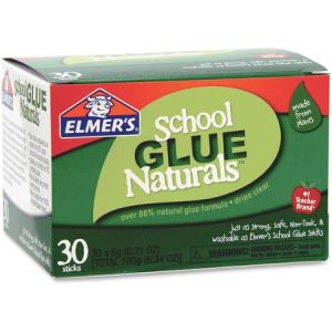 Elmer s Naturals School Glue Sticks