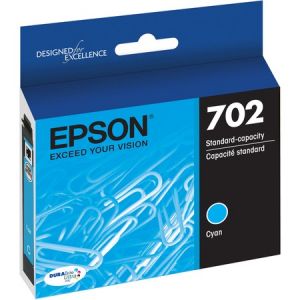 Epson DURABrite Ultra T702 Ink Cartridge - Cyan