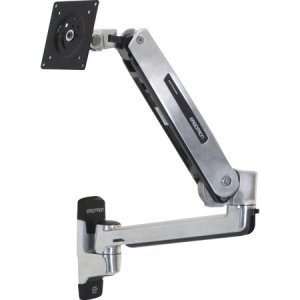 Ergotron Mounting Arm for Flat Panel Display - Polished Aluminum