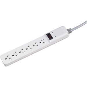 Wholesale Power Cords, Strips & Surge Protectors: Discounts on Fellowes 6 Outlet Surge Protector FEL99012