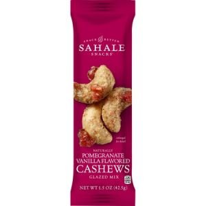 Sahale Snacks Pomegranate/Vanilla Cashew Glazed Snack Mix