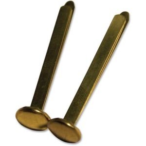 Wholesale Pins, Clips & Clamps: Discounts on Gem Office Products Round Head Solid Brass Fasteners GEM89C
